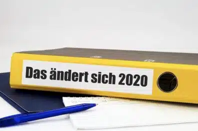 Das ändert sich 2020 Foto: VRD/adobe.stock.com