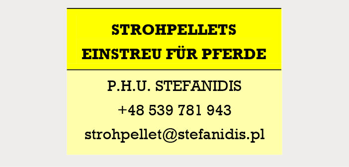 Strohpellets Stefanidis Pferdebetrieb