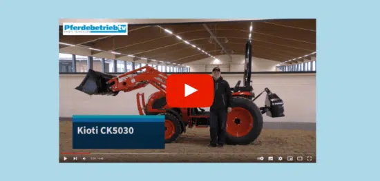 Kompakttraktor für Pferdebetriebe