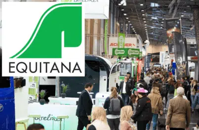 Messetreiben auf der Equitana