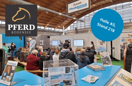 Pferdebetrieb auf der Pferd Bodensee Bild: Pferdebetrieb